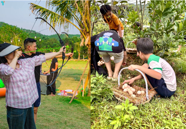 Điểm đến lý tưởng cho những buổi họp mặt bạn bè và gia đình tại Làng Lá Đà Nẵng
