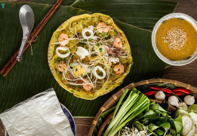 Mỳ Quảng Bà Mua tỉ mỉ tới từng chi tiết