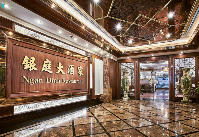 Ngân Đình Saigon một trong những nhà hàng Trung Hoa hàng đầu tại TP.HCM