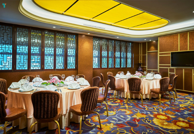 Không gian sang trọng tại Ngân Đình Saigon