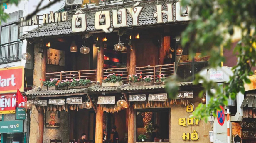 Nhà hàng Ô Quy Hồ Sapa: Không gian ẩm thực độc đáo