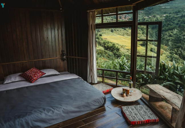Một chiếc “view triệu đô” gây thương nhớ cho mỗi vị khách ghé thăm Rùa’s House SaPa