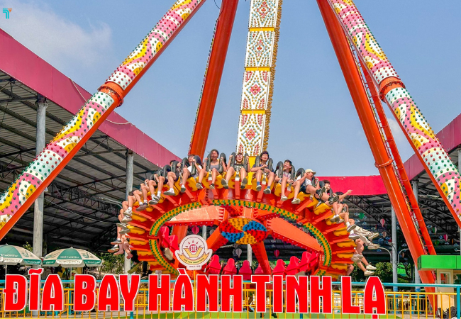 Suối Tiên có vô số các trò chơi cảm giác mạnh cuốn hút 