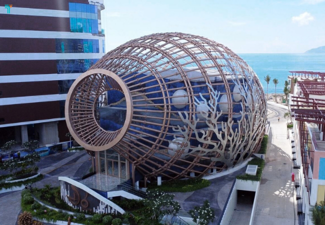 Nhà hát Đó Nha Trang được lấy cảm hứng từ chiếc “đó” của ngư dân Việt Nam